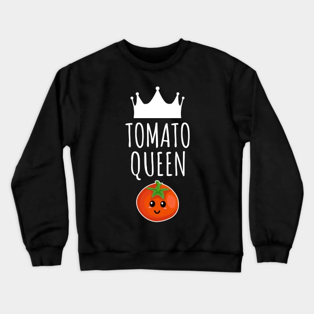 Tomato Queen Crewneck Sweatshirt by LunaMay